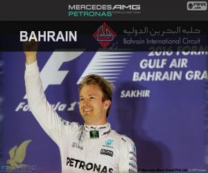 yapboz Nico Rosberg Bahreyn Grand Prix 2016